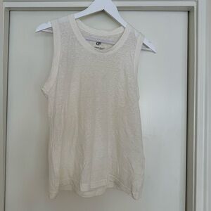 locally sourced italian linen tank